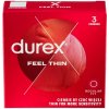 Durex Feel Thin Classic kondóm so ztenčenou stenou pre vyššiu citlivosť, nominálna šírka 56 mm 3 kusy