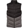 Pánska prešívaná vesta Head, BAVELLO Čierna,tmavo sivá,Strieborná, XXL