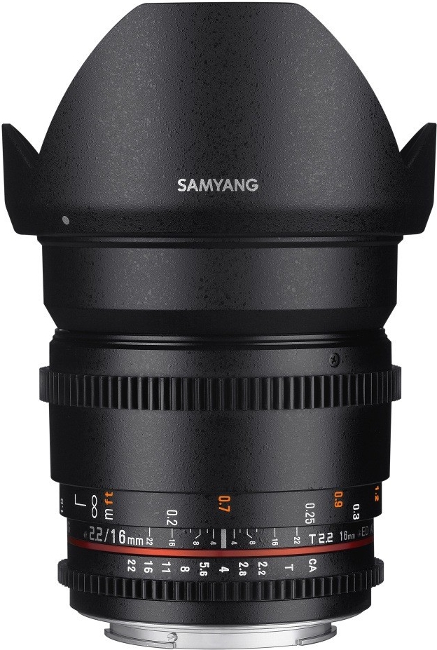 Samyang 16mm T2,2 VDSLR II Nikon