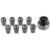 Proxxon Micromot Proxxon klieštiny ER 20 sada 2-10 mm /9ks pre sústruh PF230/E, 24038