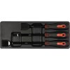 YATO Sada oceľových škrabiek 25 x 220 mm 10 x 270 mm 25 x 310 mm Cr-V 3 ks (YT-08474)