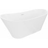 Mexen Dora, voľne stojaca vaňa 170 x 75 cm, biela, biely prepad, 52071707500-20