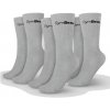 GymBeam Ponožky 3/4 Socks 3Pack Grey - M