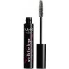 NYX Professional Makeup Worth The Hype vodeodolná riasenka 01 Black 7 ml