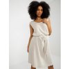 Rue Paris Dress-WN-SK-VE38.06 light beige
