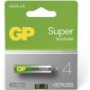 B01114 GP Super alkalická batéria AAA (LR03) (4 ks)