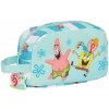 Termo box na desiatu Spongebob Stay positive Modrá Biela (21.5 x 12 x 6.5 cm)