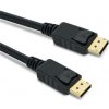 PremiumCord DisplayPort 1.4 přípojný kabel M/M, zlacené konektory, 0,5m kport8-005