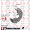 Brzdový bubon ZIMMERMANN 150.1704.20 150.1704.20