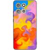 Picasee silikónový čierny obal pre Motorola Moto G86 5G - Bubbles