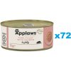 Applaws Cat tuniak a losos v želé 72 x 70 g