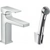 Hansgrohe Metropol - Umývadlová batéria s ručnou sprchou Bidette a hadicou 160 cm, chróm 32522000
