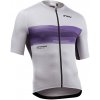Northwave Force Evo Jersey Short Sleeve - Light Grey/Dark Purple M