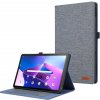 PROTEMIO 63919 FABRIC Zaklápací obal pre Lenovo Tab M10 5G modrý