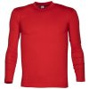 ARDON CUBA bavlnené tričko dlhý rukáv červené H13012 - XXL