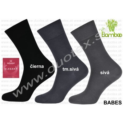 Tatrasvit Bambusové ponožky Babes čierna