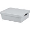Tontarelli Úložný box s vekom MAYA M - 9,2 l - šedá 803474910D