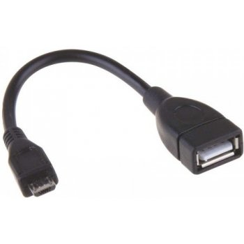 Emos SD7400 USB 2.0 A/F- micro B/M OTG, 15 cm