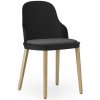 Normann Copenhagen Stolička Allez Chair Canvas – čierna/dub