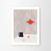 Moikka Plagát Orange Pendant by Ana Frois 30x40 cm