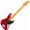 Fender American Ultra II Jazz Bass V MN Sinister Red 5-strunová basgitara