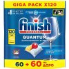 Finish Quantum Lemon Tablety do umývačky riadu 120 ks