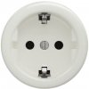 Kliklap Kliklap - Retro domová zásuvka bez rámu SCHUKO 230V/16A biela KA0106 + záruka 3 roky zadarmo + záruka 3 roky zadarmo