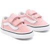 VANS TD Old Skool V, powder pink/true white - 18