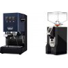 Gaggia New Classic E24 BC, blue + Eureka Mignon Perfetto, CR black