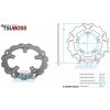 Tsuboss Brzdový kotúč (240/107/5D) - KTM 690 Duke+790 Duke+890 Duke + 950 Supermoto+990 Superdukto+990 Superduke + Husqvarna 801 Svartpilen+801 Vitpilen+701 Svartpilen+701
