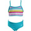 Dievčenské dvojdielne plavky Axis, GIRLS' TWO-PIECE SWIMSUIT tyrkysová,mix 122