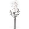 Vetvička MagicHome Vianoce, MoneyPlant.White, biela, 56x107 cm
