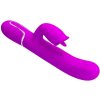 Pretty love - rabbit vibrator with licking fuchsia