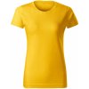 Dámske tričko Malini Basic Free F34 - veľkosť: XXL, farba: žltá