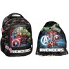 Paso Školský set dvojkomorový batoh + vak na chrbát Avengers