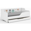 Wooden Toys Lilu 2 lesné zvieratká 2 biela + zásuvka Varianty: Pravá strana