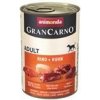 Animonda GRANCARNO® dog adult hovädzie a kura 400g konzerva