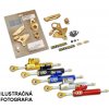 BMW K 1200 LT (K76 99-03 / 04-08) 99-08 Tlmič riadenia HYPERPRO + montážna sada 27 MK-BM12-O001 Farba mont.sady: zlatá, Farba tlmiča riadenia: čierna, Typ tlmiča riadenia: RSC Progresívny tlmič
