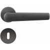 Dverové kovanie Richter RK.K16.BOLOGNA (ANT), kľučka-kľučka, Otvor na cylindrickú vložku PZ, RICHTER antracit matná
