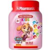 PHARMASIS Multivitamin Kids Labková patrola želé pre deti ružová 50 ks