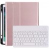 AppleKing puzdro s klávesnicou a priestorom na Apple Pencil pre iPad 9,7