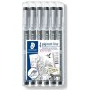 Staedtler Pigment Liner 308 42 ks čierna