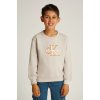 Detská mikina Calvin Klein Jeans IB0IB02411.PPYA béžová 128