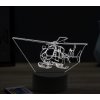 Beling 3D lampa, Eurocopter EC 145, 16 farebná ULA8