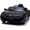 JOKO Elektrické autíčko BMW I8 COUPE LIFT, penové kolesá, kožené sedadlo, USB, MP3, čierne