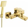 MEXEN/S - Cetus R45 vaňová batéria s príslušenstvom, zlato 74433R45-50