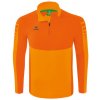 ERIMA SIX WINGS MIKINA 1/2 ZIP - PÁNSKÁ - Oranžová neon, Oranžová - veľkosť S