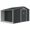 Hardmaister záhradný domček MADISON 342 x 255 cm sivá, NOVINKA