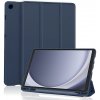 Techsuit - Flex Trifold obal s držiakom na stylus pre Samsung Galaxy Tab A11 / A9 - tmavomodrý