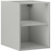 MEXEN - Box-A otvorená skrinka s policou 35, sivá mat 91AX2-0350-470-0-62